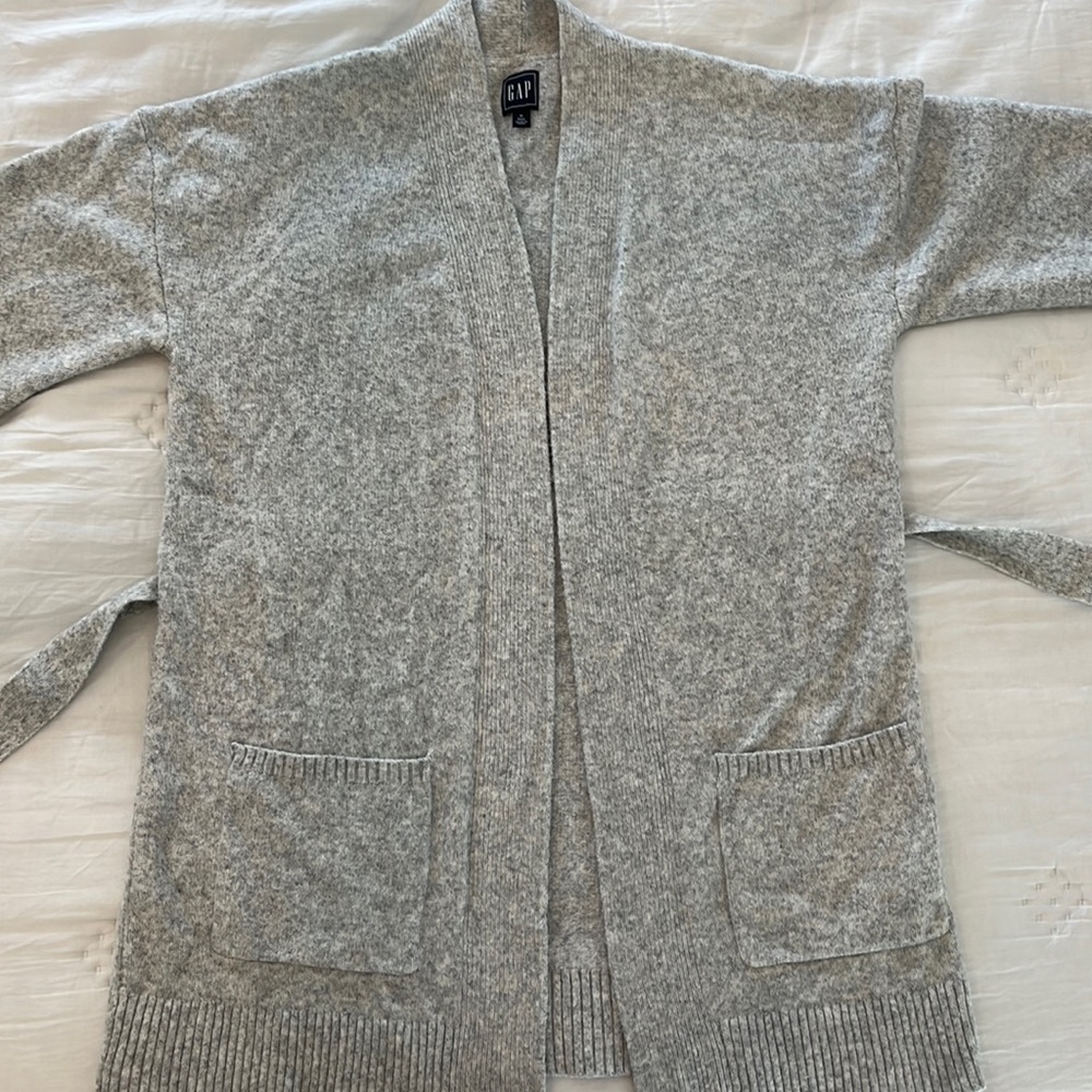 Heather grey comfy cardigan